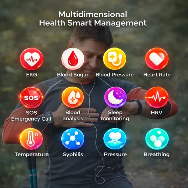 Rejuvenii™ - With Fall Detection and Blood Glucose measurement