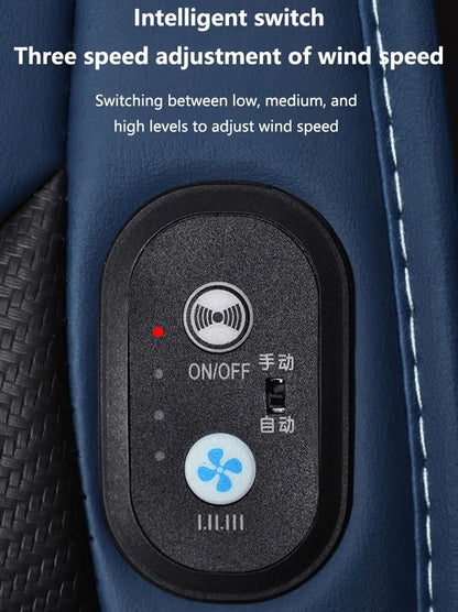 Breezium™ – Cooling & Massage Car Seat Cushion
